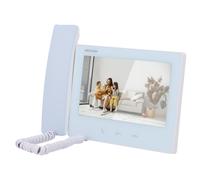 "HIKVISION INTERCOM DS-KH7300EY-THE2/White Monitor para videoportero - Pantalla TFT de 7" - Audio bidireccional | LED de est"