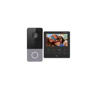 HIKVISION INTERCOM HIK-INTERCOM-196 DS-KIS606-P IP/WiFi 2MP Video-Türsprechanlagen-Kit Monitor 4,3" IP65