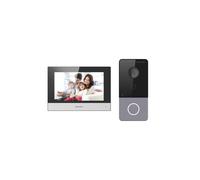 HIKVISION INTERCOM HIK-INTERCOM-29 DS-KIS603-P(C) IP-WiFi-Video-Türsprechanlagen-Kit Außenstation mit 2MP-Kamera + 7"-Monitor MF