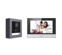 Hikvision kit d'interphone vidéo ip pour villa ou maison. un seul bou