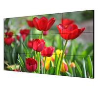 Hikvision Monitor 55" Full HD LED Videowall Bisel Ultra Fino 3.5mm 500cd HDMI DVI VGA DP VESA 24/7