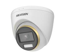 HIKVISION PRO DS-2CE72UF3T-E(2.8mm) Cámara Turret POC 8MP 2.8mm ColorVu Luz Blanca IR40m WDR130 IP67