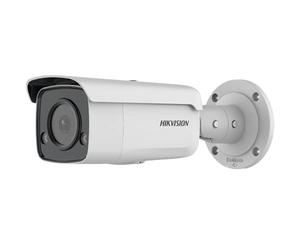 HIKVISION Pro Series DS-2CD2T27G2-L - Netzwerk-Überwachungskamera - Bullet - staubbeständig/wasserfest - Farbe (Tag&Nacht) - 2 MP - 1920 x 1080 - M12-Anschluss - Feste Irisblende - Feste Brennweite -