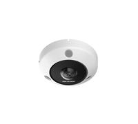 HIKVISION SOLUTIONS DS-2CD63C5G1-IVS Cámara hemisférica fisheye 360° IP 12Mpx, óptica fija 1.29mm, 3 IR 15m, SD, micrófono, E/S