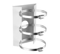 Hikvision Soporte a poste de acero, adaptable para interior y exterior