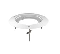 Hikvision Soporte a Techo Empotrado para Cámara Domo, Aleación de Aluminio y Acero, Blanco