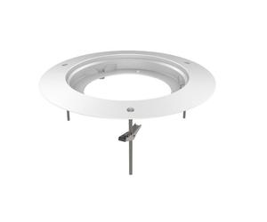 Hikvision Soporte a Techo Empotrado para Cámara Domo, Aleación de Aluminio y Acero, Blanco