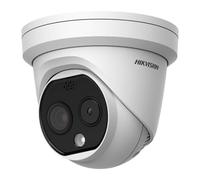HIKVISION THERMAL DS-2TD1228-3/QA Domo IP Bi-espectro Óptico/Térmico 4.3/3.6mm 4MP IR15m White Light 30m E/S Alarma Audio MIC Al