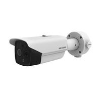 HIKVISION THERMAL DS-2TD2617-10/QA Cámara Bullet IP biespectro térmica y óptica 4MP 3.1/8mm IR40 WDR120 E/S Audio Alarma