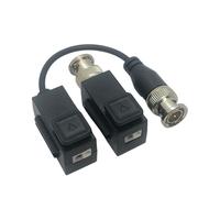 HIKVISION TRANSMISION AND DISPLAY DS-1H18S/E(C) Pareja de baluns Hikvision para Cat5 o Cat6