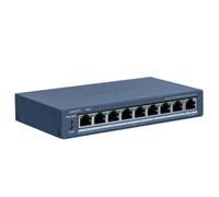 HIKVISION TRANSMISION AND DISPLAY DS-3E1309P-EI/M Switch inteligente administrado 8 puertos PoE + 1 x RJ45 Gigabit
