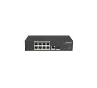 HIKVISION TRANSMISION AND DISPLAY HIK-T&D-66 DS-3T1310P-SI/HS Switch PoE intelligenter verwalteter Switch mit 8 Ports 10/100 Mbi