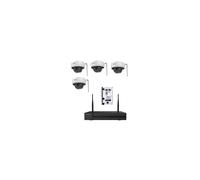 HIKVISION VALUE HIK-VALUE-131 Kit IP-WLAN-Dome-Kameras: 4er-Set IP-WLAN-Dome-Kameras + NVR + 1 HDD 1 TB
