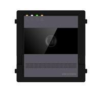 Hikvision Videoportero 2 Hilos HD 2MP, 1 botón, 2 relés, Superficie/Empotrado, IP65