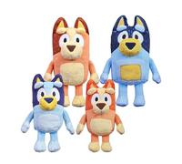 Hikyskin Bluey Heeler Family Plush Set 4 Plush 7-8" Figures | Amazon Exclusive