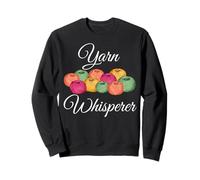 Hilado Whisperer Funny Knitting Crochet Knit Graphic Gift Sudadera