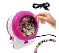 Hilador de cuentas - Agujas de perlas con | Creación de joyas de bricolaje, kit de de perlas, máquina automática para hacer pulseras Suministros de cuentas para hombres Mujeres Niños