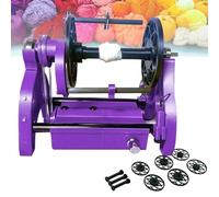 Hilador eléctrico de hilo con velocidad ajustable, máquina automática de bobinado de hilo de lana, velocidad máxima de 800 rpm, adelante/atrás, no necesita instalación, para proceso de tejido y roving