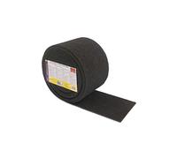 Hilados Rollo Estropajo Abrasiva, Negro, 6 m