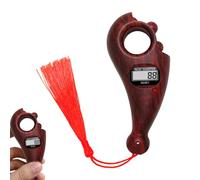 Hilai Contador de Cuentas de Buda, Contador Digital de Dedos, Cuenta Manual con Pantalla Digital LCD para oración Budista