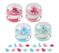 Hilai Mini máquina de Garras de 4 Piezas, Linda máquina de Captura de Dinosaurios, Juego de atrapasueños en Miniatura para niños Mayores de 3 años, Viajes a casa