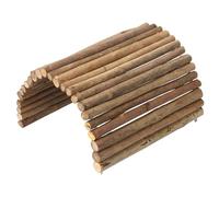 Hilai Puente para Reptiles Ramas de Sauce seguras de 5x9 Pulgadas Rampa para Conejillos de Indias Escondite antimordeduras Escalera para Escalar para Hurones Chinchillas Erizos Tortuga, M