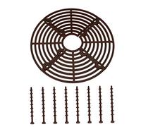 Hilai Rejillas para macetas, Cubiertas Protectoras para Suelo para macetas, tapón de excavación para Gatos, diámetro de 7, 48 Pulgadas, 4 Unidades, organización de Almacenamiento