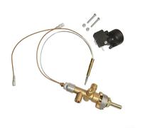 Hiland - Kit de reparación de calentador de torre con válvula de calentador de gas al aire libre, termopar, interruptor antivuelco, seguridad para patio, calentador de mantenimiento, jardín