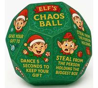 Hilarious Exchange Party Game Dice, Hilarious Christmas Party Dice Game, Gift Exchange Dice's For Family Friends Holiday Partys Supplies (Green*1pcs)