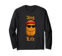 Hilarious Nug Life Chicken Nugget Meme Funny Junk Food Manga Larga