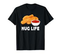 Hilarious Nug Life Chicken Nuggets Meme Funny Junk Food Camiseta