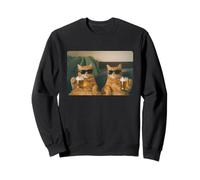Hilarious Orange Cats Drinking Beer Meme Funny Cat Beer Meme Sudadera
