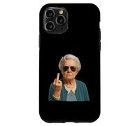 Hilarious Sarcastic Grandma Middle Finger Woman Retirement Carcasa para iPhone 11 Pro