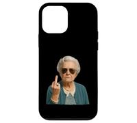 Hilarious Sarcastic Grandma Middle Finger Woman Retirement Carcasa para iPhone 12 Mini