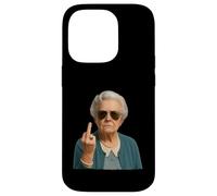 Hilarious Sarcastic Grandma Middle Finger Woman Retirement Carcasa para iPhone 14 Pro