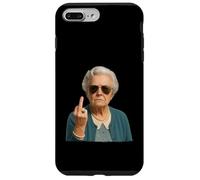 Hilarious Sarcastic Grandma Middle Finger Woman Retirement Carcasa para iPhone 7 Plus/8 Plus