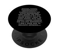 Hilarious Vaccine Immunization Conspiracy Theory Joke Memes PopSockets PopGrip Adhesivo