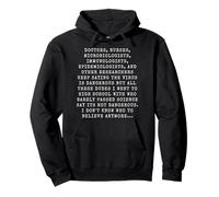 Hilarious Vaccine Immunization Conspiracy Theory Joke Memes Sudadera con Capucha