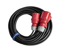 Hilark Cable Tech H07RN-F 5x6 mm2 Adaptateur CEE 32A (fiche) à 63A (Prise) 1m
