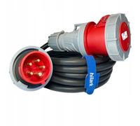 Hilark Cable Tech H07RN-F Adaptador de 5 x 6 mm2 CEE 32A 5P (Enchufe) a 63A 4P (Enchufe) IP67 5 m