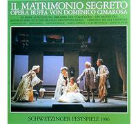 Hilary Griffiths & Orchester des Königlichen Schlosstheaters Drottningholm / Carlos Feller / Janice Hall / Georgine Resick / Marta Szirmay / Claudio Nicolai / David Kuebler - Cimarosa: Il Matrimonio Segreto/Die heimliche Ehe (Gesamtaufnahme, italienisch: Schweizer Festspiele Juni 1986) [Vinyl Schallplatte] [3 LP Box-Set]