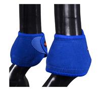 HILASON Par de botas grandes de protección para patas de caballo occidentales, color azul