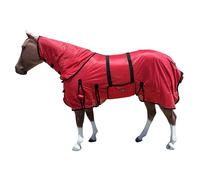 HILASON Sábana para moscas de caballo, protección UV, protección UV, mosquitera, para caballos | Mosquito Horse Fly-Sheet