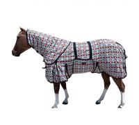 HILASON Sábana para moscas de caballo, protección UV, protección UV, mosquitera, para caballos | Mosquito Horse Fly-Sheet