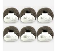 Hilde by Permin 07 Army - Hilo clásico de tweed con alpaca y viscosa (50 g/120 m)