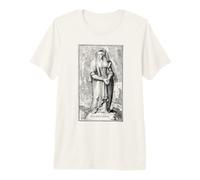 Hildegarda de Bingen Santa Hildegarda Camiseta Premium