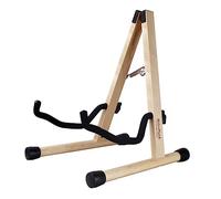 HilerPunk Soporte para Guitarra Acústica y Eléctrica de Madera Maciza, Marco A Ajustable para Bajo, Violonchelo, Banjo, Mandolina, Ukelele