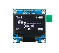 HiLetgo 0.96" I2C IIC OLED LCD Display 128X64 OLED for Arduino 51 STM32 Raspberry Pi White Font