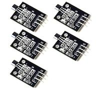 HiLetgo 3144E A3144 Hall Effect Sensor Hall Effect Magnetic Sensor Module KY-003 DC 5V for Arduino PIC AVR