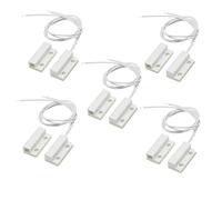 HiLetgo 5 Pairs MC-38 Magnetic Door Switch Window Magnetic Switch Home Alarm Sensor